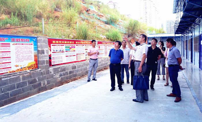 33文化长廊和工程形象观摩。谢微旋 摄.jpg